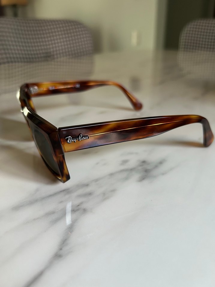 Ray-Ban Kahverengi Kaplumbağa Desenli Güneş Gözlüğü — görsel 6/11