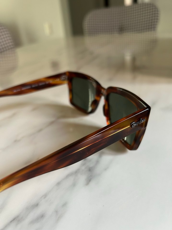 Ray-Ban Kahverengi Kaplumbağa Desenli Güneş Gözlüğü — görsel 8/11