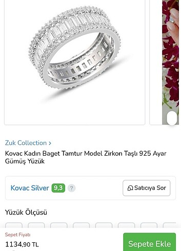 925ayar tamtur gümüş yüzük