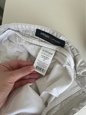 Pierre Cardin Altınyıldız kumaş pantolon