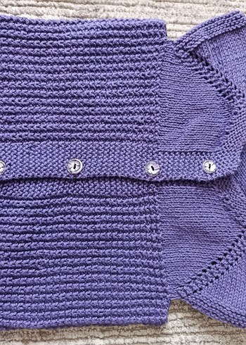 el örgüsü sıfır kız bebek yelekleri - Görsel 5