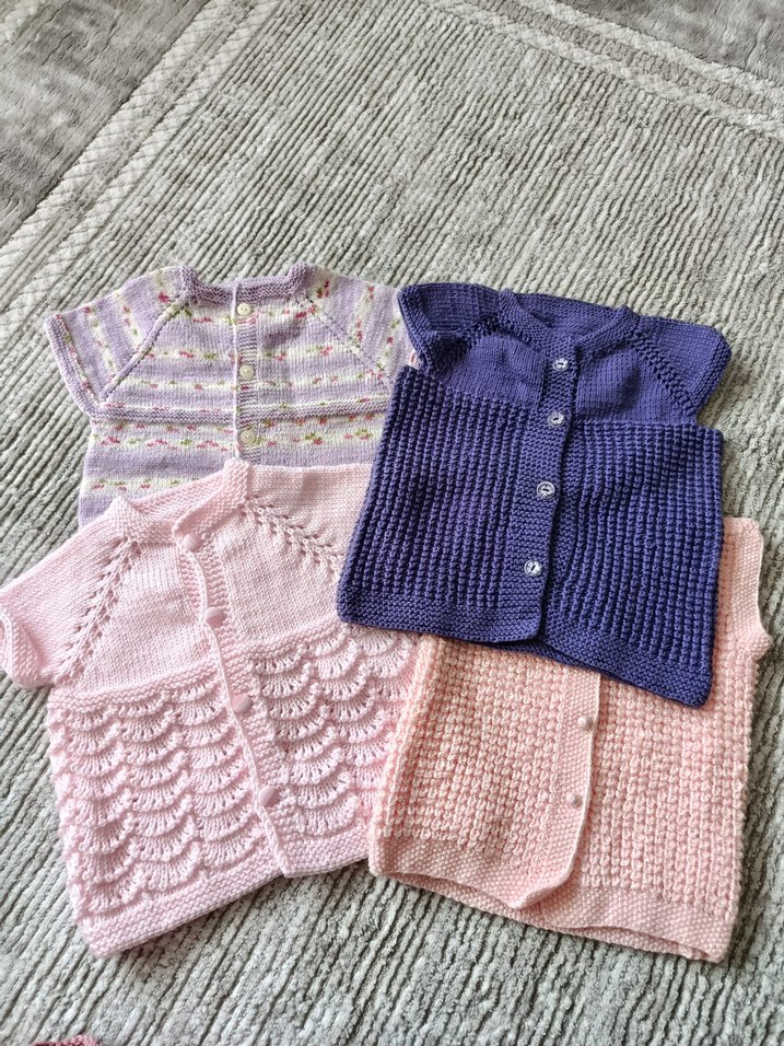 el örgüsü sıfır kız bebek yelekleri - Görsel 2
