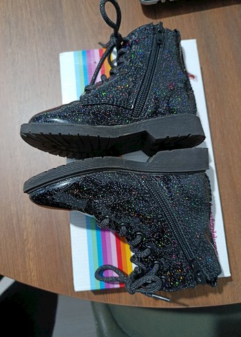 yurtdışı ürünü simli kız çocuk bot - Görsel 5