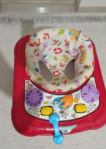 UniCaré Kırmızı Oyuncaklı Bebek Yürütücü - Görsel 8