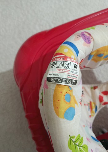 UniCaré Kırmızı Oyuncaklı Bebek Yürütücü - Görsel 6