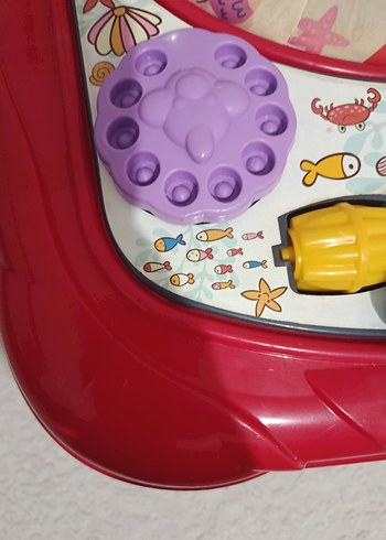 UniCaré Kırmızı Oyuncaklı Bebek Yürütücü - Görsel 9