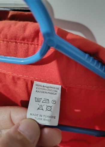 TuruncuUzun Kollu Keten Gömlek - Görsel 3