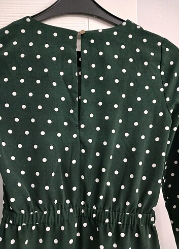xs Beden yeşil Renk H&M ELBİSE