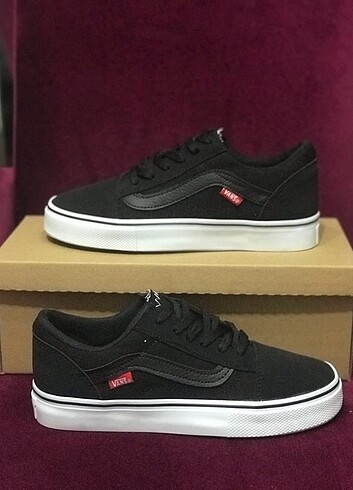vans siyah 36