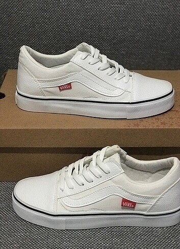 37 Beden Beyaz vans ayakkabı 37