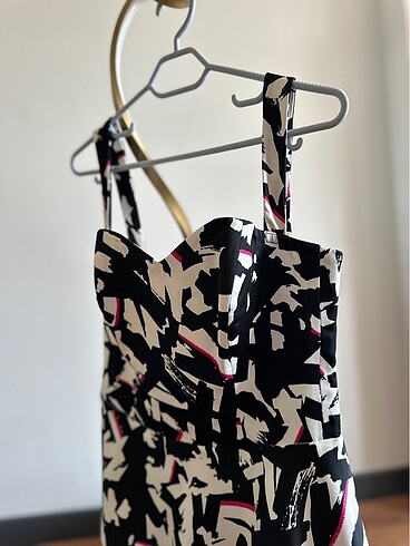 Çok Renkli Elbise - Görsel 5