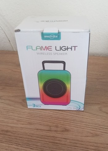 FLAME LIGHT Çok Renkli Kablosuz Bluetooth Hoparlör