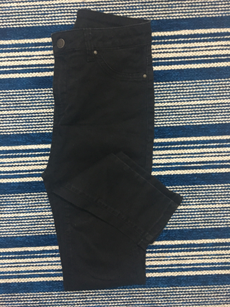 Siyah skiny pantolon