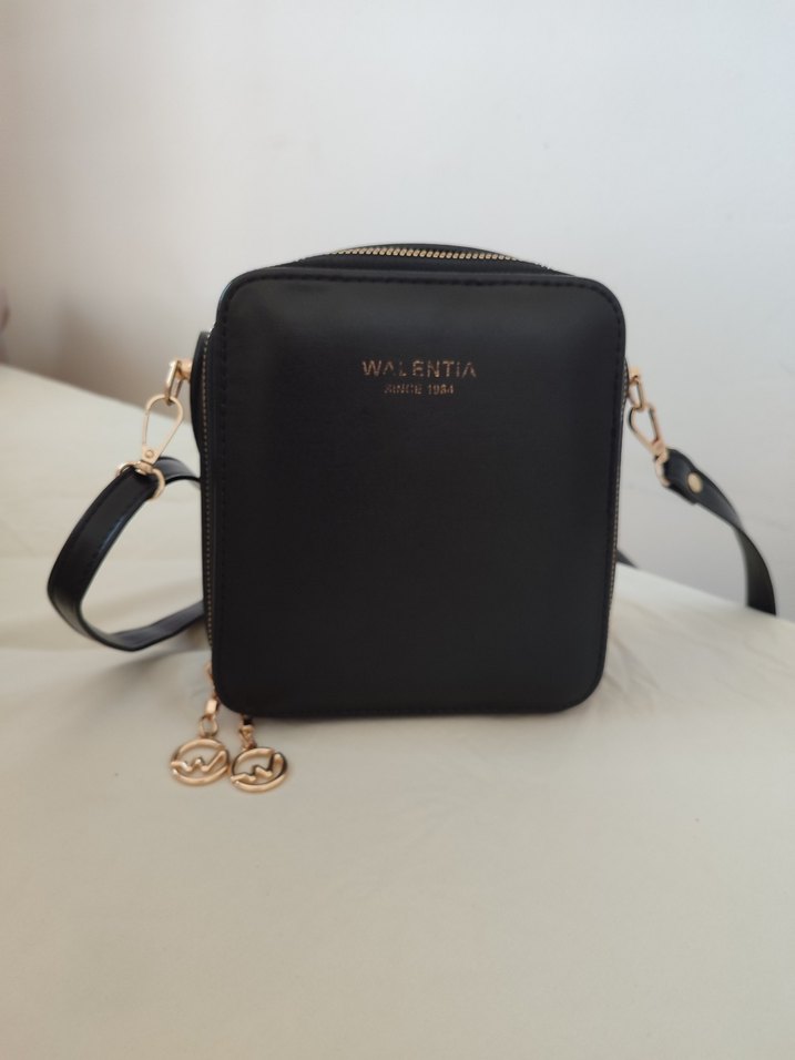 Diger Siyah Deri Kadın Çapraz Çanta - Görsel 2