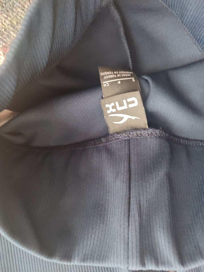 Siyah Kadın Spor Tayt, Elastik ve Midi Boy - Görsel 3