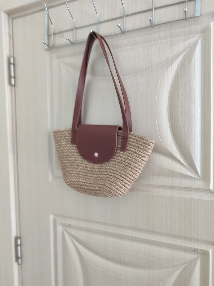 Kahverengi Bohem Kadın Omuz Çantası - Görsel 2