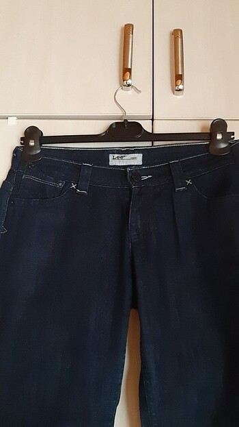 Lacivert Lee marka pantolon bel 78cm boy 92 cm - Görsel 3