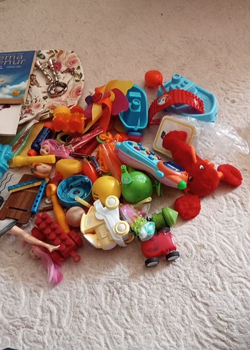 xxl Beden Renkli Çeşitli Oyuncak Seti