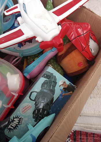 Renkli Karışık Oyuncak Kutusu - Görsel 2