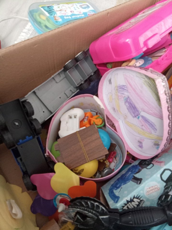 Renkli Karışık Oyuncak Kutusu - Görsel 4