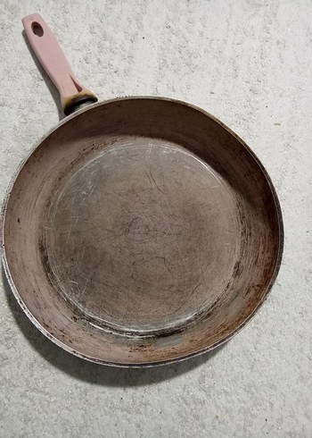 Bej Renkli Pastel Saplı Tava - Görsel 3