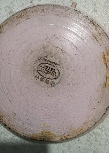 Bej Renkli Pastel Saplı Tava - Görsel 4