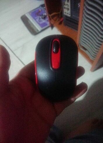 Everest kablosuz mouse sıfır gibi 
