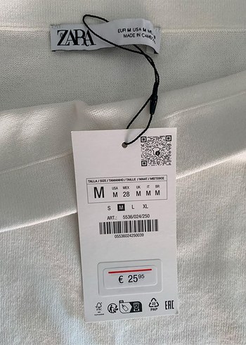 Beyaz Midi Keten Etek - Görsel 3