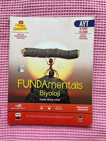 fundamentals biyoloji tyt ayt video çözümlü soru bankası