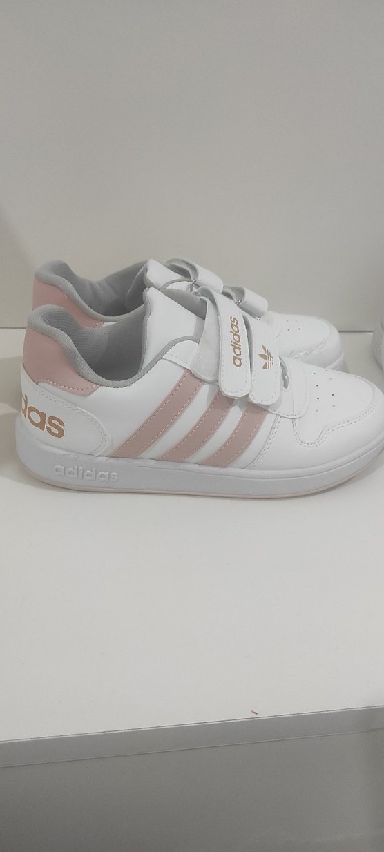 Kız Çocuk Beyaz Adidas Spor Ayakkabı - Görsel 2