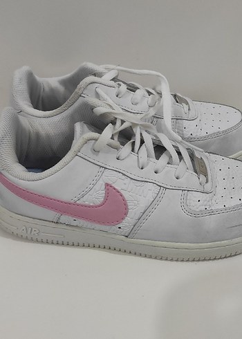 Beyaz Bağcıklı Kadın Spor Ayakkabı - Görsel 3