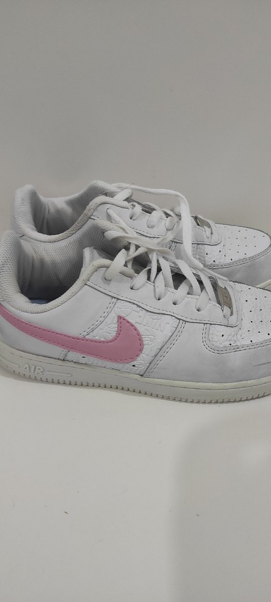 Beyaz Bağcıklı Kadın Spor Ayakkabı - Görsel 3