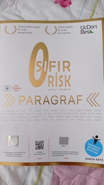 Üç dört beş yayınları paragraf soru bankası 