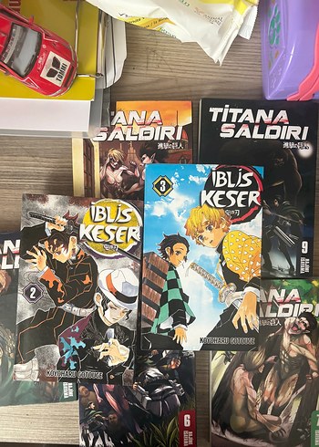 Futbol ve Manga Temalı Çizgi Roman Seti
