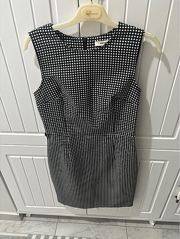 Koton klasik elbise - Görsel 6