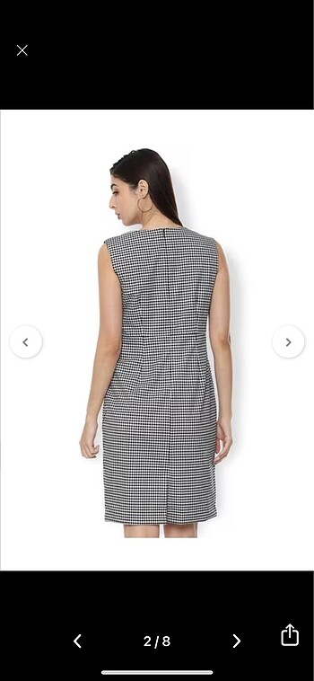 Koton klasik elbise - Görsel 2