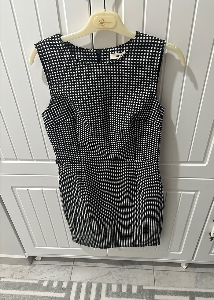 Koton klasik elbise - Görsel 4