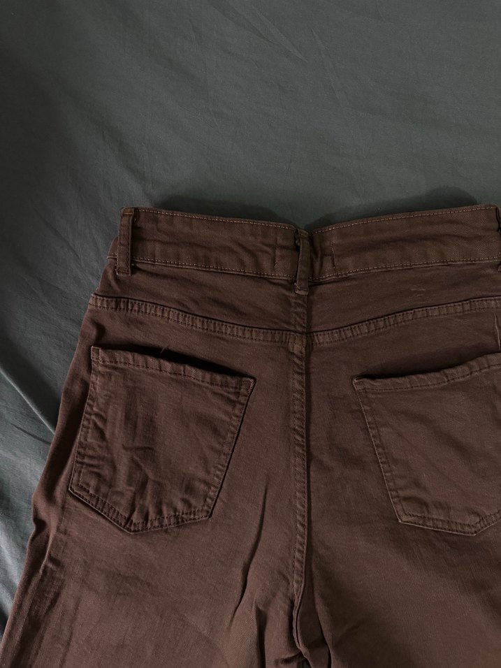 Kahverengi Kadın Pantolon - Görsel 3