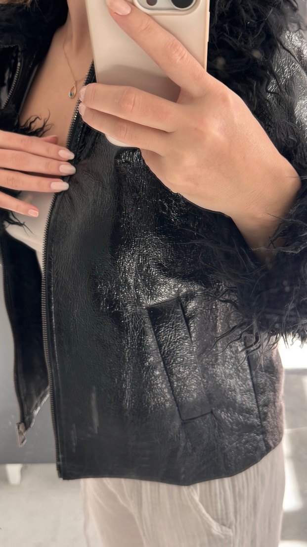 Deri ceket - Görsel 4