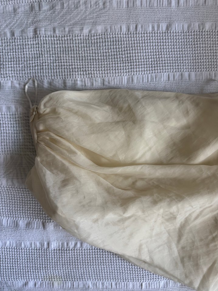 Zara straplez crop top - Görsel 2