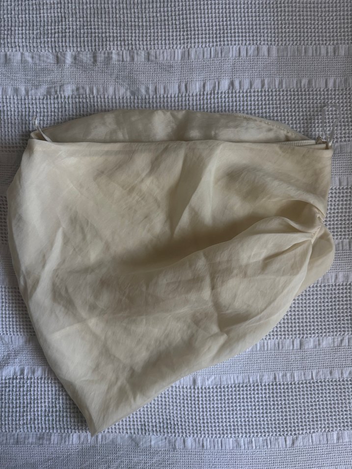 Zara straplez crop top - Görsel 4