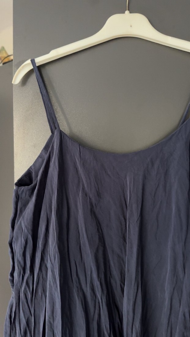 Mavi Salaş Uzun Elbise - Görsel 2