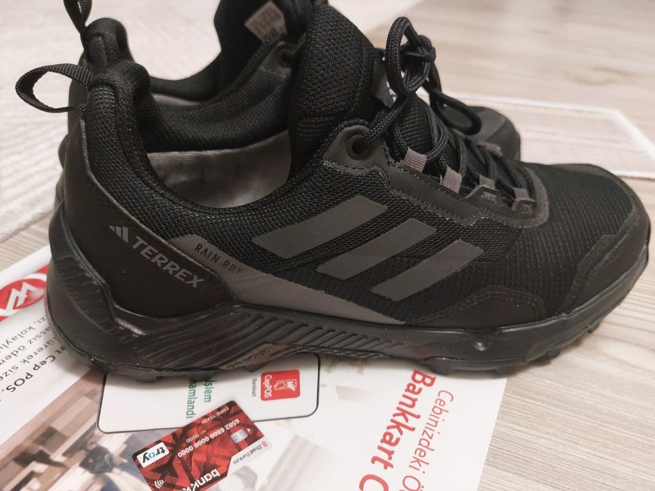 Siyah Erkek Spor Dış Mekan Ayakkabısı - Görsel 3