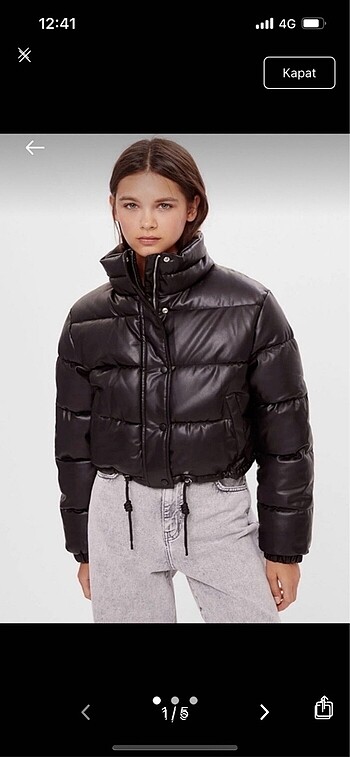 Bershka mont
