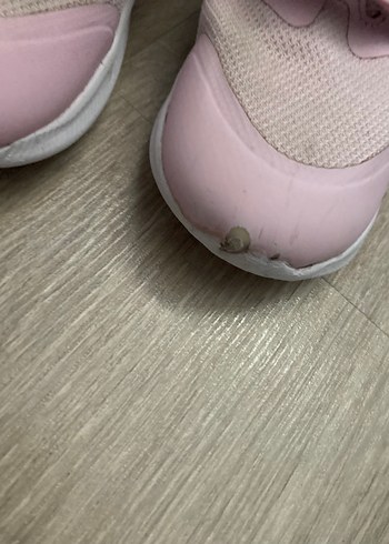 Kız Çocuk Pembe Cırt Cırtlı Spor Ayakkabı - Görsel 3