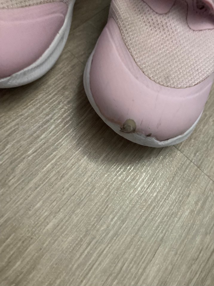 Kız Çocuk Pembe Cırt Cırtlı Spor Ayakkabı - Görsel 3