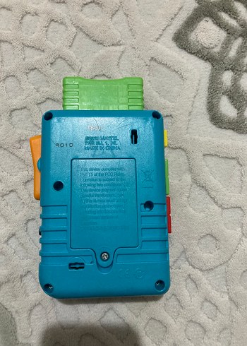 Renkli Mavi Eğitici Oyuncak Konsol - Görsel 2