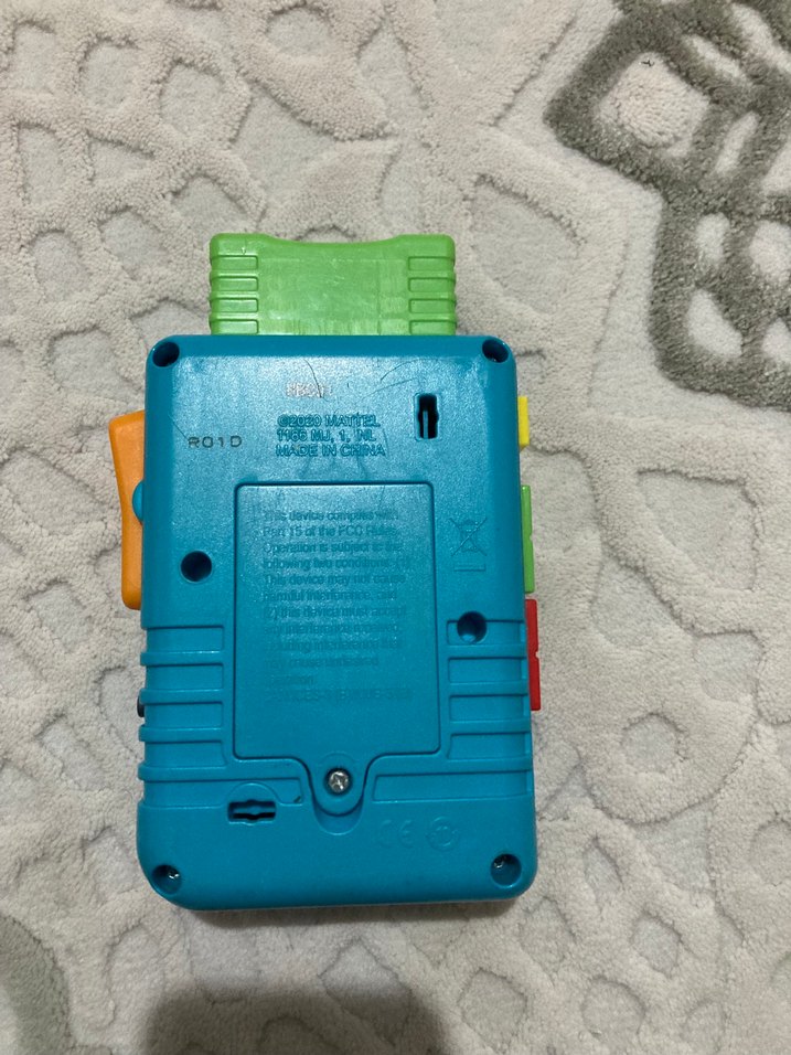 Renkli Mavi Eğitici Oyuncak Konsol - Görsel 2