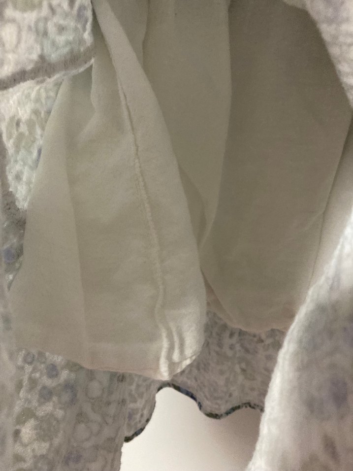 Kız Çocuk Beyaz Kürklü Bohem Elbise - Görsel 4