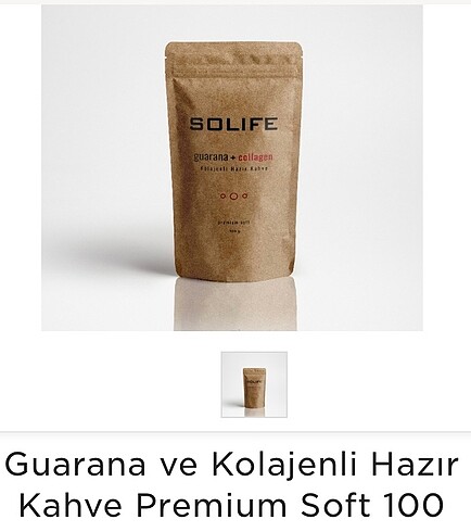 Guaranalı kahve 100 gr